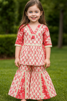 STYLISH KURTI AND SHARARA SET-S2332