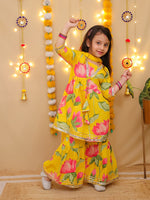 KURTI SHARARA WITH DUPATTA SET