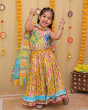 Heavy Cotton Lehanga Choli And Dupatta Set