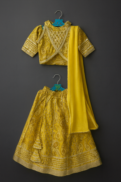LEHANGA CHOLI AND DUPATTA SET-S1203