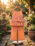 Cotton Co-ord sets🧡-S944