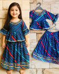 Cotton lehanga choli set 💙-S424