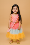 Kurti lehanga and Net dupatta-S2070