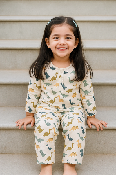 Unisex Cotton Night Suit-S167