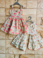 KURTI AND SHARARA SET
