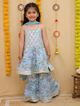 KURTI SHARARA AND DUPATTA SET