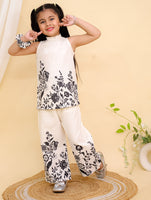 Cotton Girl Co-ord set with scrunchies