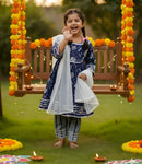 Kurti Pant And Dupatta Set-S2458