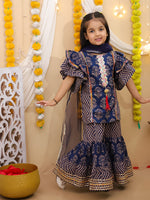 KURTI SHARARA AND DUPATTA SET-S2198