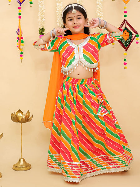 LEHANGA CHOLI AND DUPATTA SET-S1918