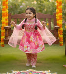 Kurti Pant And Dupatta Set-S2457