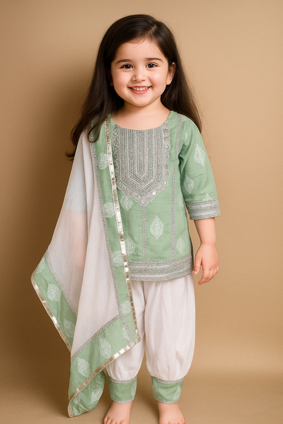 Kurti Dhoti And Patiala Set