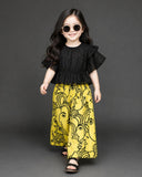 Crop Top And Plazzo Set-S2306