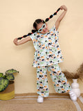 Kaftan and pant set-S2427