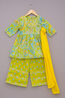 KURTI PANT AND DUPATTA SET-S208