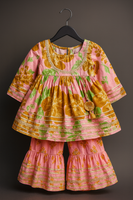 Kurti And Sharara Set 🩷-S535