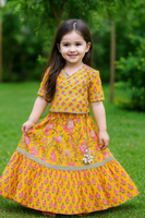 Cotton lehanga choli set 💛-S1164