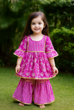 Kurti Sharara Set-S2429