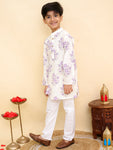 KURTA PAJAMA SET PURPLE