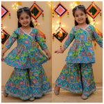 KURTI AND SHARARA SET-S1140