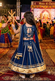 Navratri LEHANGA CHOLI AND DUPATTA SET-💙S3100