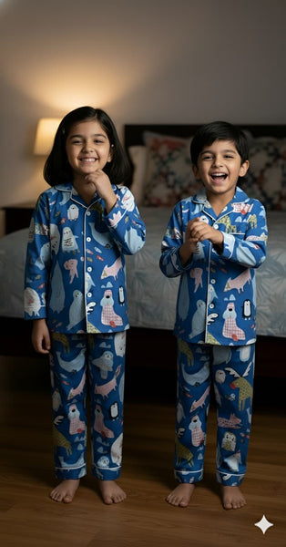 Unisex Cotton Night Suit-S659