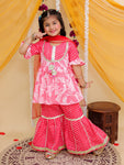 KURTI SHARARA AND DUPATTA SET-S1394