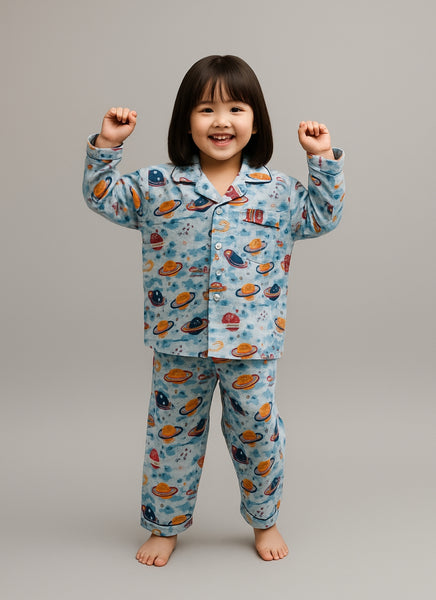 Unisex Cotton Night Suit-S1175