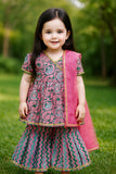 Angarakha sharara and dupatta set-S1591