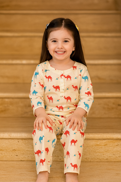 Unisex Cotton Night Suit-S182