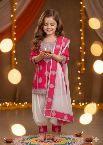 Kurti Dhoti And Patiala Set-S800