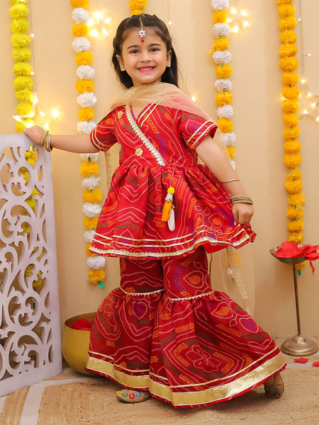 KURTI SHARARA AND DUPATTA SET-S167