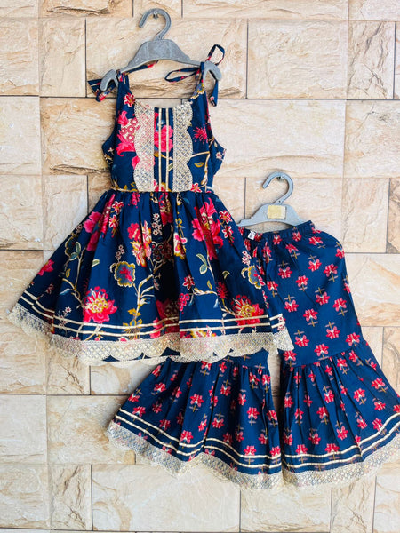 Kurti Sharara Set-S1307