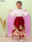 Shirt and Skirt Set-S2417