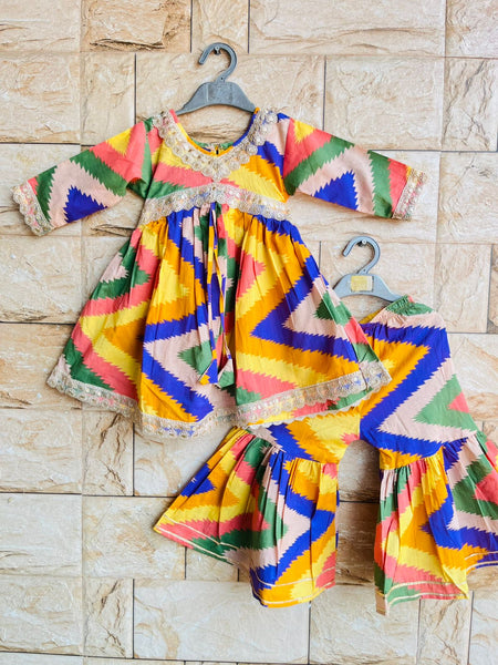 Kurti Sharara Set