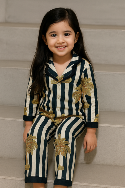 Unisex Cotton Night Suit-S248