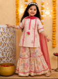 KURTI AND SHARARA WITH NET DUPATTA SET-S2127