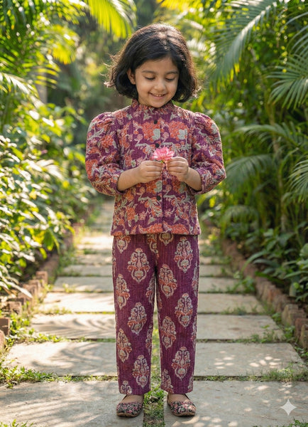 Cotton flex Co-ord Set-S1901