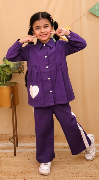 Cotton flex Co-ord Set-S1076