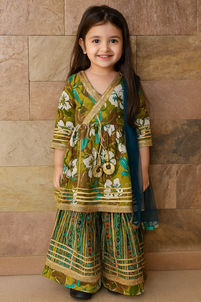 Angarakha And Sharara Set-S1011