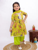 KURTI PANT SET WITH DUPATTA-S19