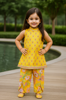 Peplum Dhoti Set-S1901