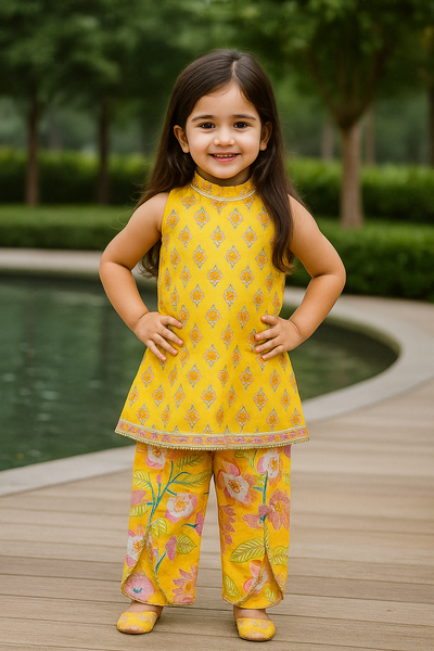 Peplum Dhoti Set-S1901