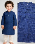 Cotton Lurex kurta and Pajama Set