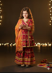 Heavy Cotton Kurti Sharara And Dupatta Set-S10000