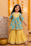 Kurti and sharara set-S1807