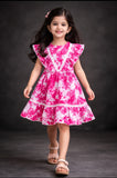 COTTON FROCK TIE AND DYE-S87