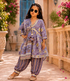 Afgani pant with nyra cut kurti and dupatta-S183