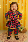 KURTI AFGANI AND JACKET SET(3 PC SET) 🐈‍⬛-S58