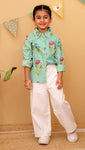 Cotton Co-ord Set(Shirt And Pant)-S538